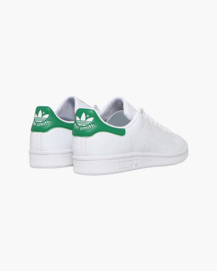 Adidas Stan Smith White and Green Sneakers
