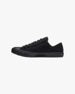 Black Low Cut Converse Rubber Shoes