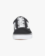 Black and White Skater Vans Rubber Shoes