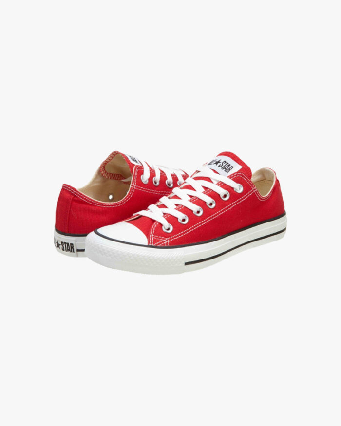 Converse All Star Low Cut Red and White Rubber Shoes
