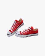 Converse All Star Low Cut Red and White Rubber Shoes
