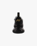 Nike Air270 Black and Gold Sneakers
