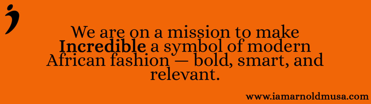 Incredible a symbol of modern African fashion