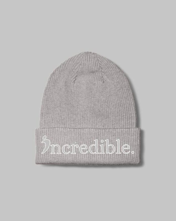 Incredible Chill Grey Beanie