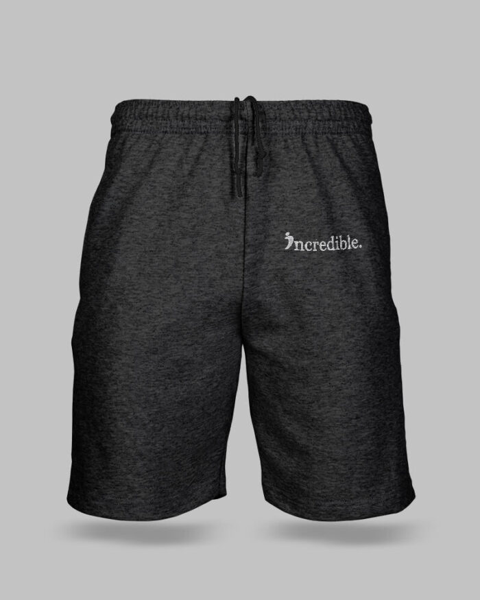Incredible Ease Minimal Line Black Shorts