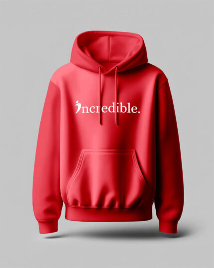 Incredible Elite Signature White Red Hoodie