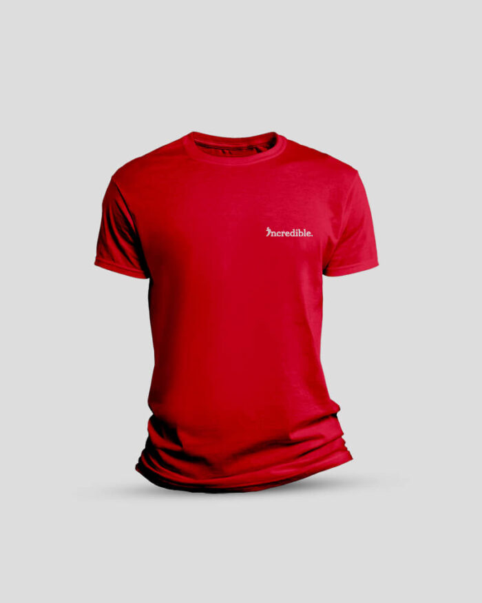 Incredible Minimal Red Classic Tee