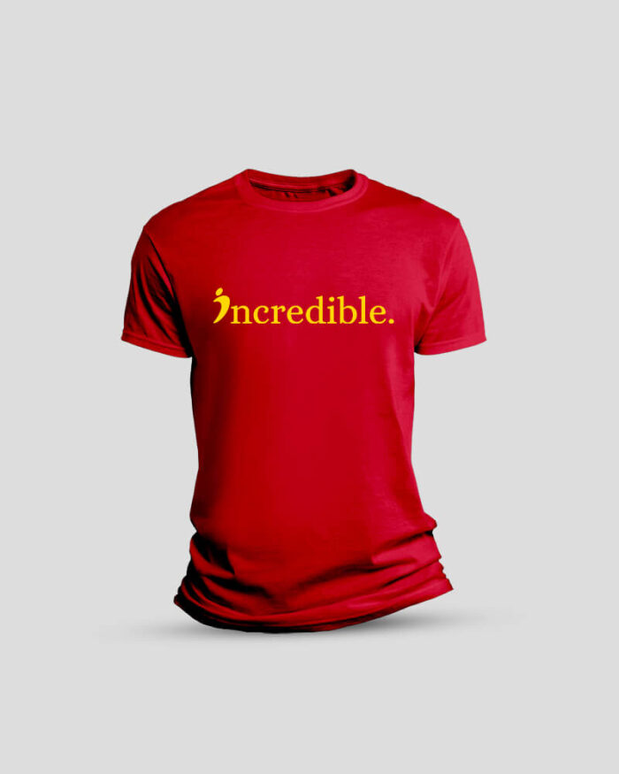 Incredible Signature Gold Red Classic Tee