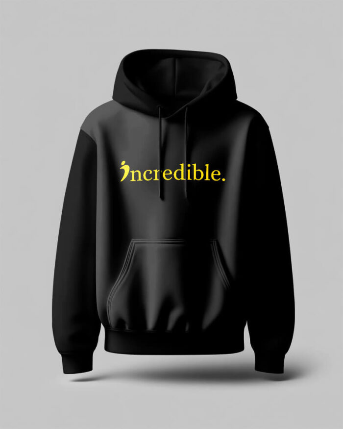 Incredible Elite Signature Gold Black Hoodie