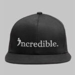 Incredible Vibe Minimal Line Black Snapback