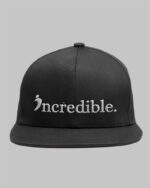 Incredible Vibe Minimal Line Black Snapback