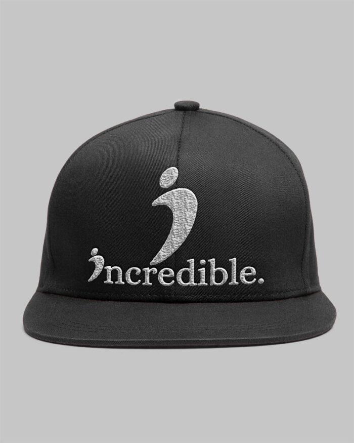 Incredible Vibe Signature Black Snapback