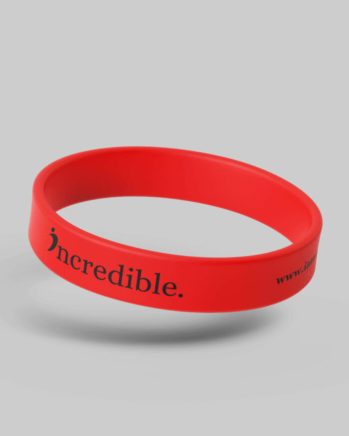 Incredible Pulse Red Wrist Band